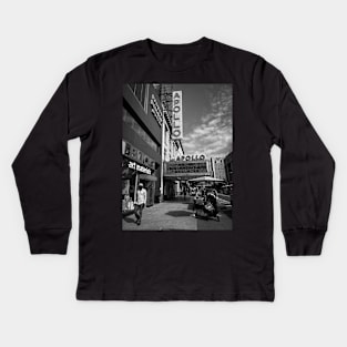 Apollo Theater Harlem Manhattan NYC Kids Long Sleeve T-Shirt